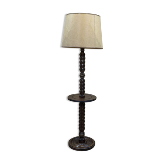 Beech floor lamp from the 1950s