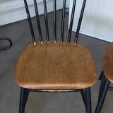 Lot of 3 chairs by Sven Erik Fryklund for Hagafors