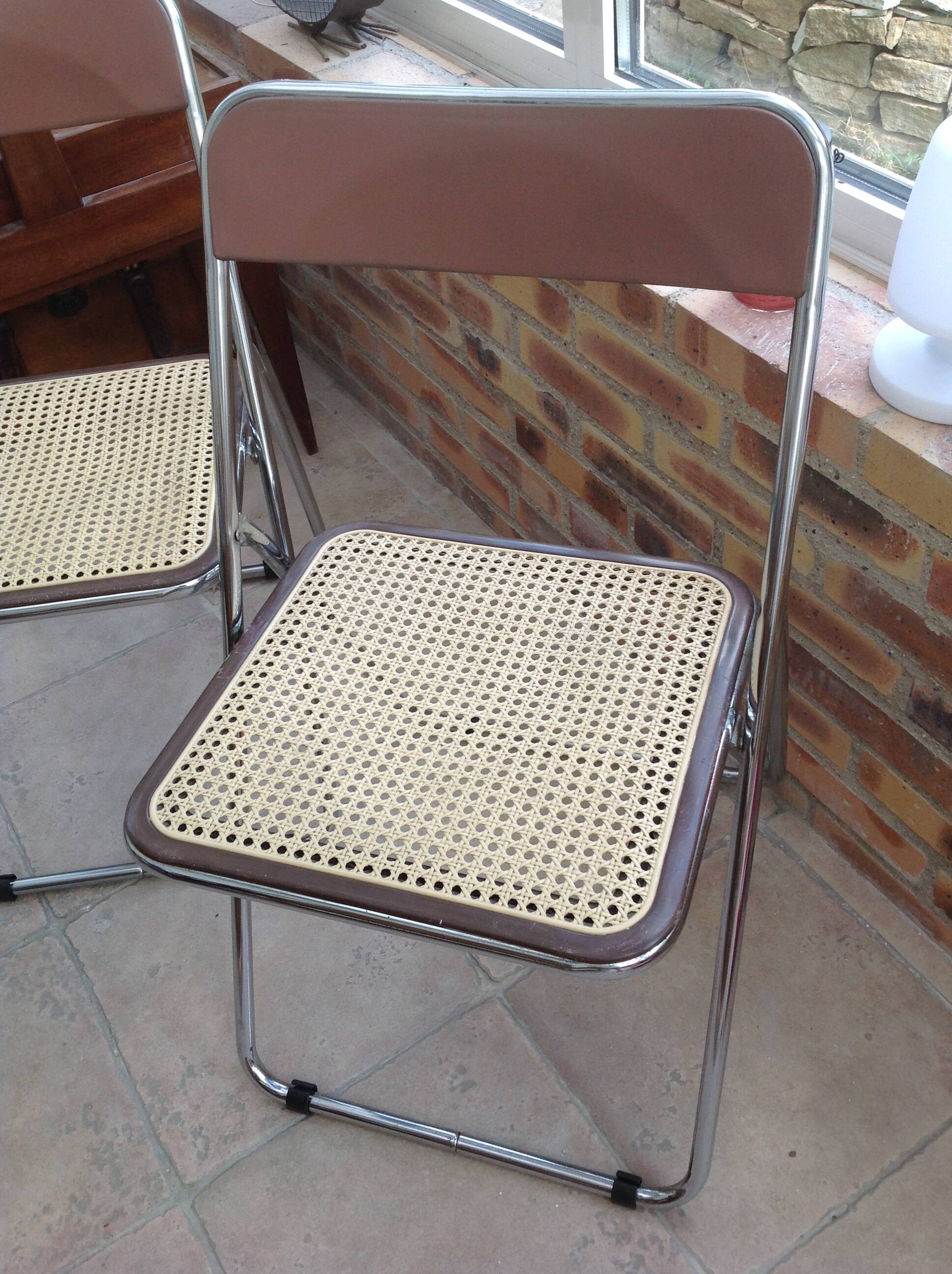 Chaises Pliantes vintage