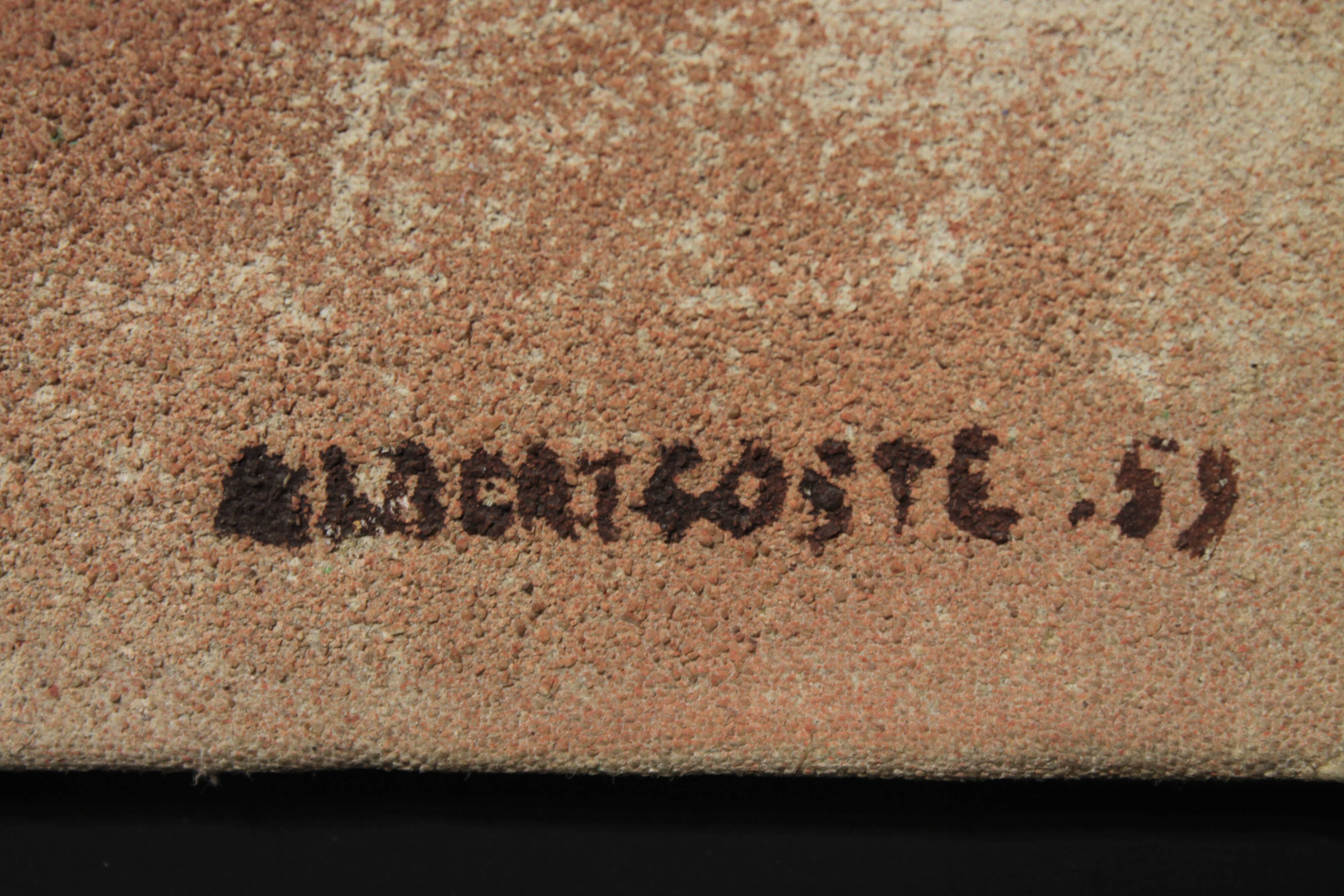 Abstract painting by Albert Coste