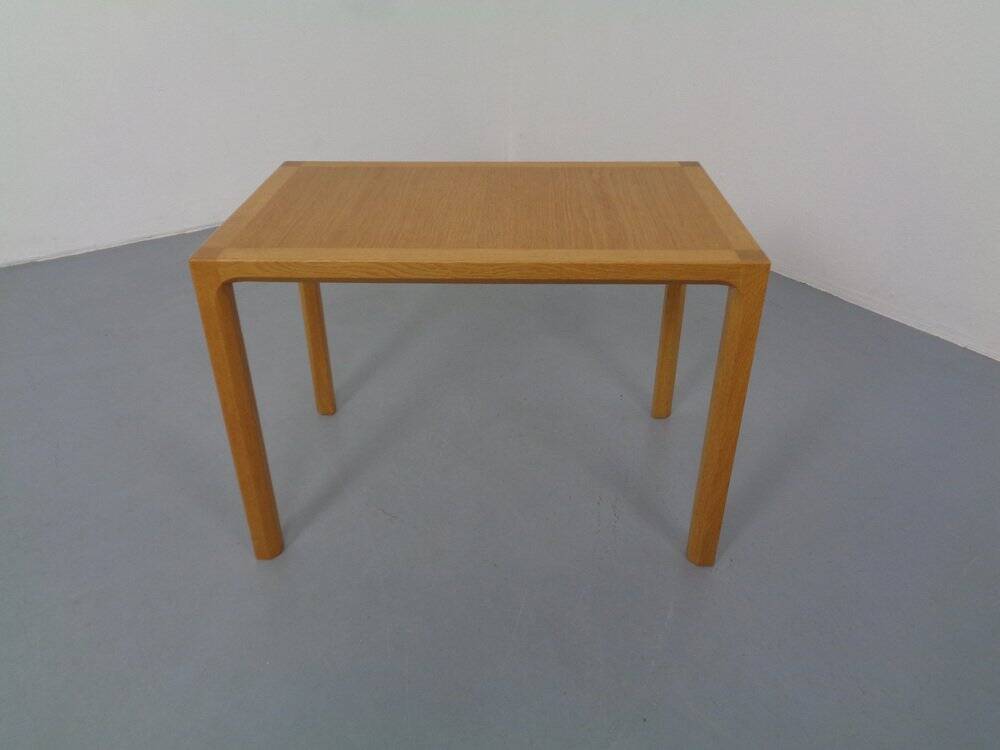 Danish Oak Side Table, 1960s