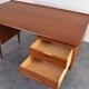 Mid-Century Danish Teak Executive Desk, 1960s.