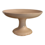Powder pink fruit bowl-compotier from Digoin Sarreguemines