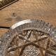 Cut crystal ashtray – in the style of Bohemian crystal