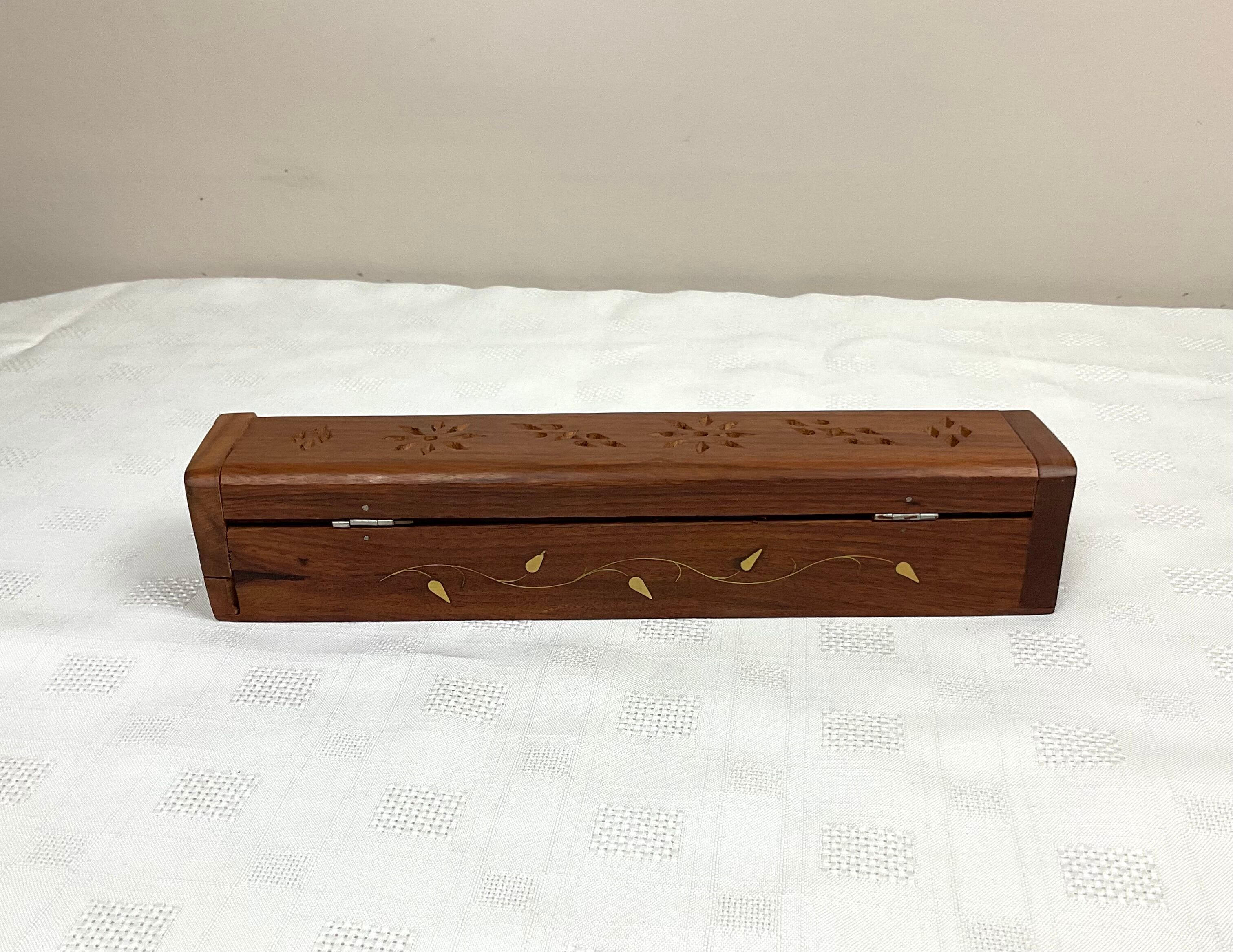 Elongated wooden box India