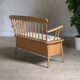 Vintage children's storage bench