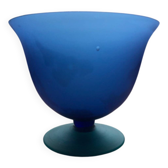 Glass paste bowl vase
