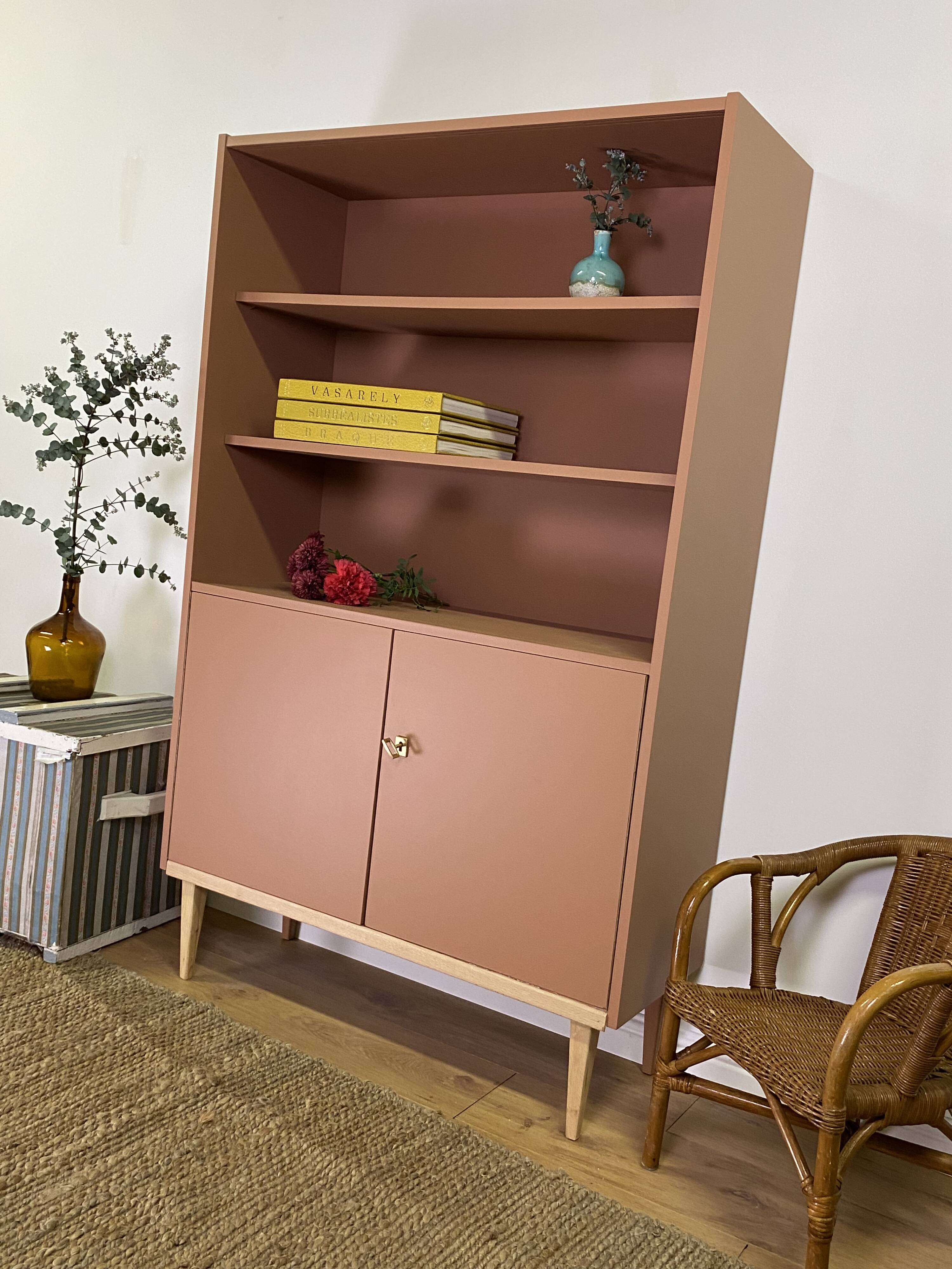 Bibliothèque vintage