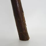 Tripod oak milking stool, Ariège peasant art, France (19th century)