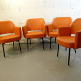Armchairs model "Deauville", design by Marc and Pierre Simon, published by Airborne