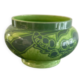 Art Nouveau vase signed Gunnar Wennerberg and dated 1901