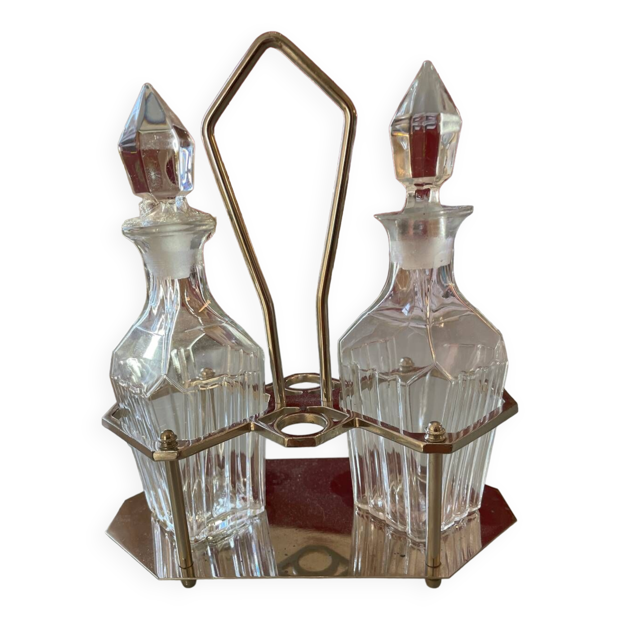 Art Deco oil and vinegar server