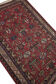 Flat Woven Vintage Red Wool Soumak Rug From Turkey 121x190cm