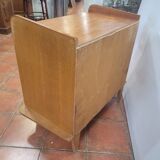 Scandinavian oak chest of drawers from the 60s