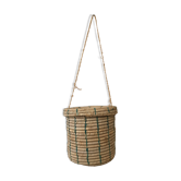 Panier en osier à suspendre