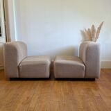 Pair of "Novemila" armchairs by Tito Agnolin Arflex