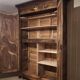 Magnificent walnut wardrobe.