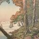 Lithograph by Henri Rivière Summer Evening - Aspects of Nature