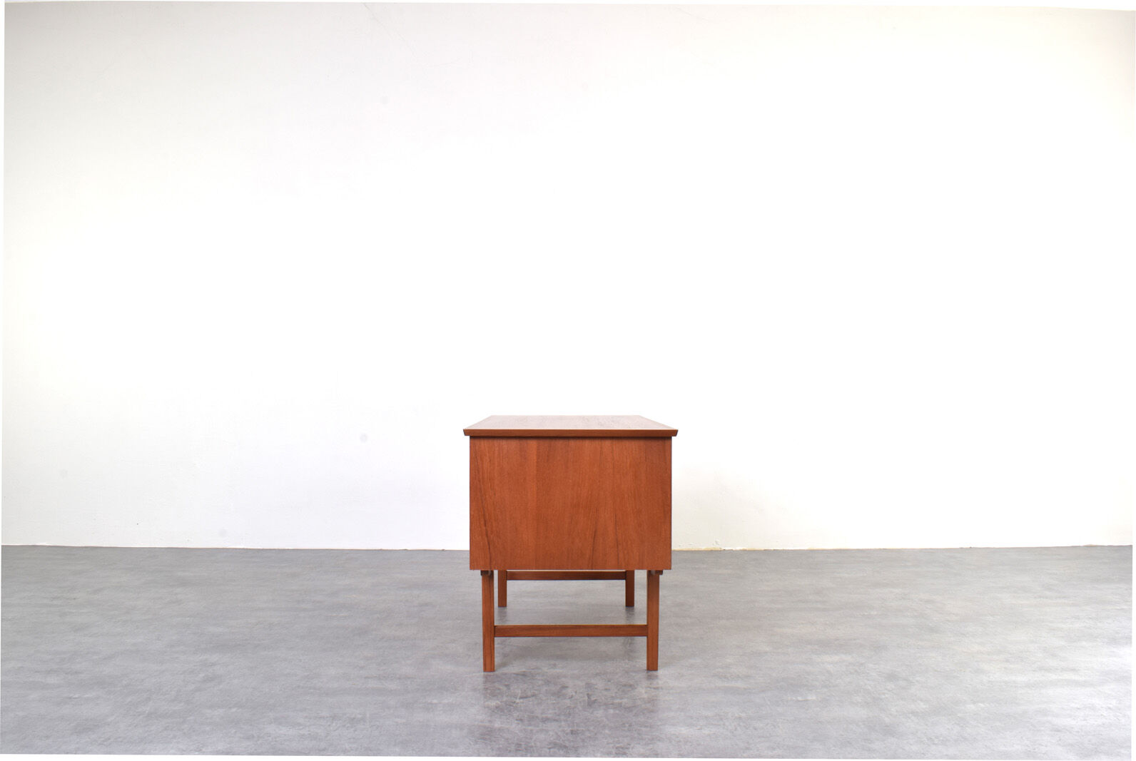 Mid-Century Modern Danish Teak Executive Desk, 1960s