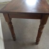 Large walnut bistro table