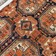 Tapis de couloir vintage large 4 x 10, 110 x 323 cm.