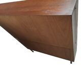 Mid century highboard display cabinet