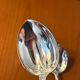 Christofle ribbon and bell-shaped salad serving pieces, very beautiful and