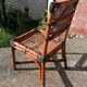 Chaise vintage MacGuire en bambou et cannage