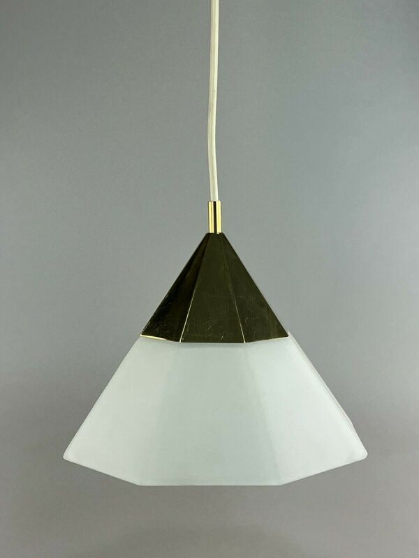Suspension Limburg verre espace age design 60s 70s