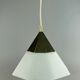 Suspension Limburg verre espace age design 60s 70s