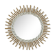 Sun rattan mirror 40x40cm