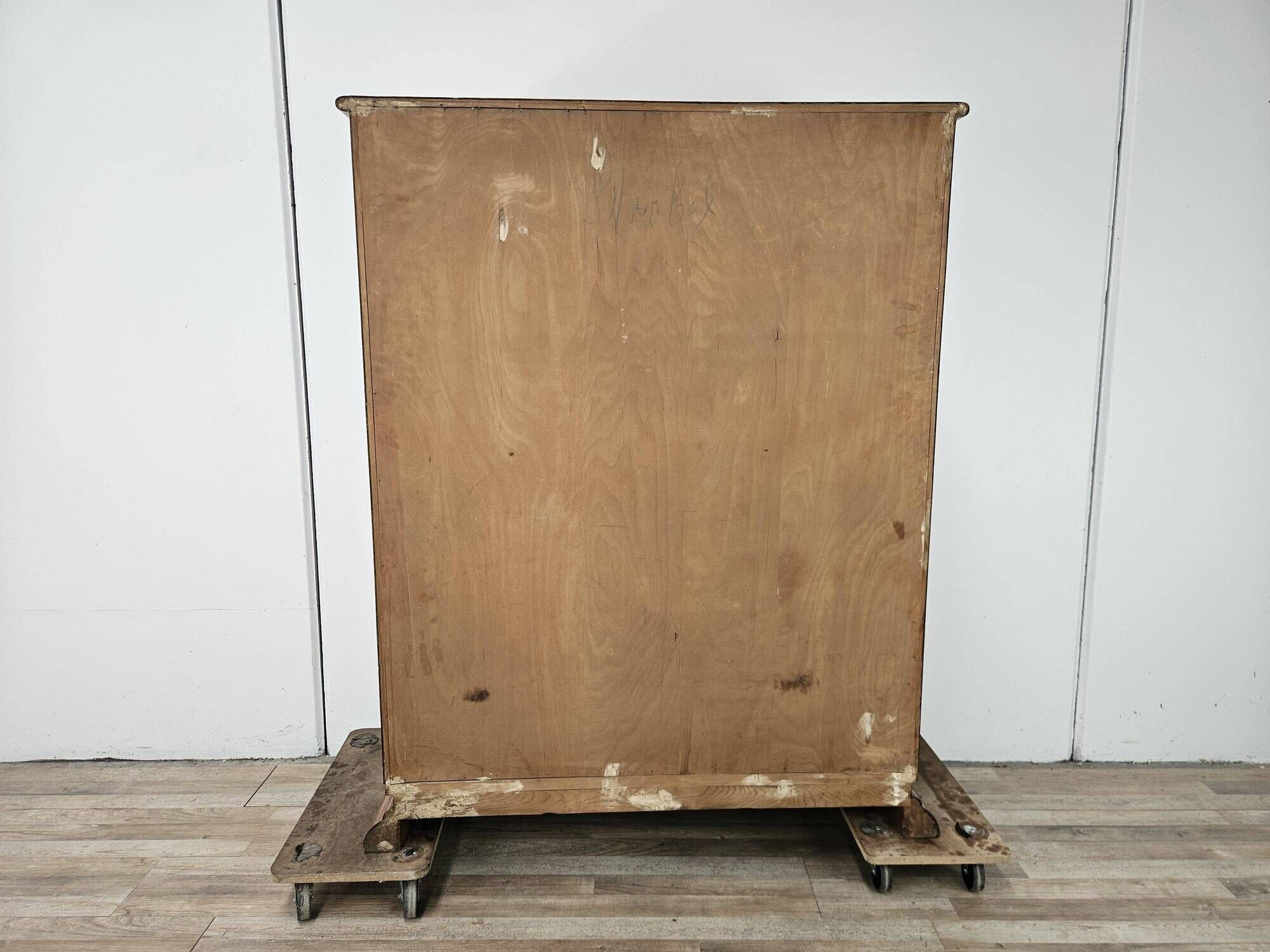 1930s Austrian Art Deco walnut burl sideboard
