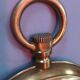 Vintage 1970 brass pocket mirror