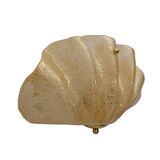 Pair of Mid-Century Modern Style Murano Glass Shell Sconces