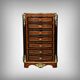 Secretary in precious wood marquetry, Napoleonic III period – Mid 19th century
