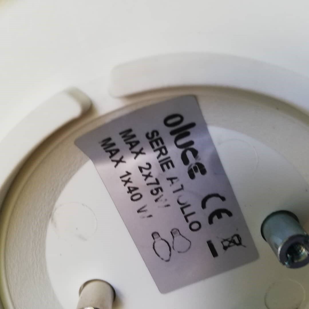 Lamp Vico Magistretti model Atollo for Oluce