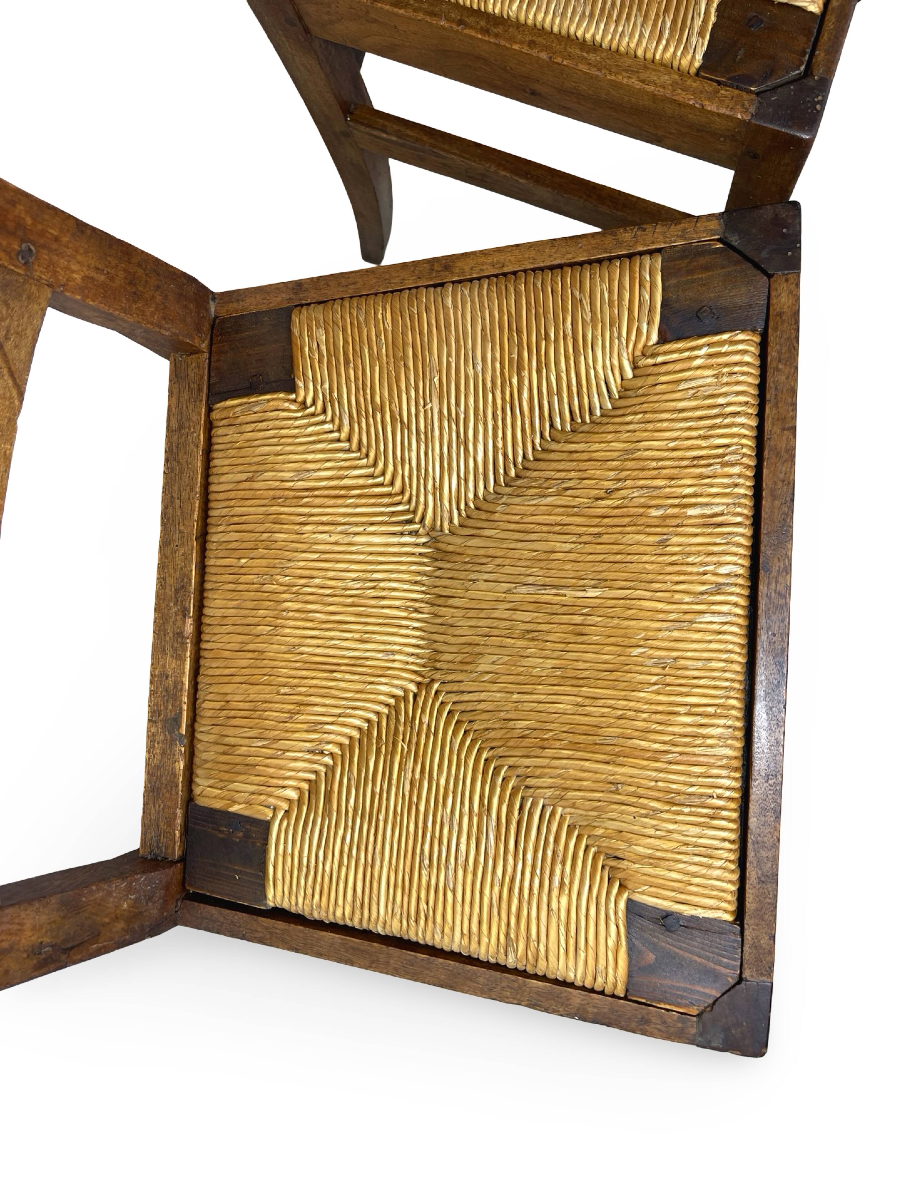 italian rustic chairs 1890s