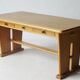 Bureau en chêne double face par Bas van Pelt pour EMS Overschie années 1930