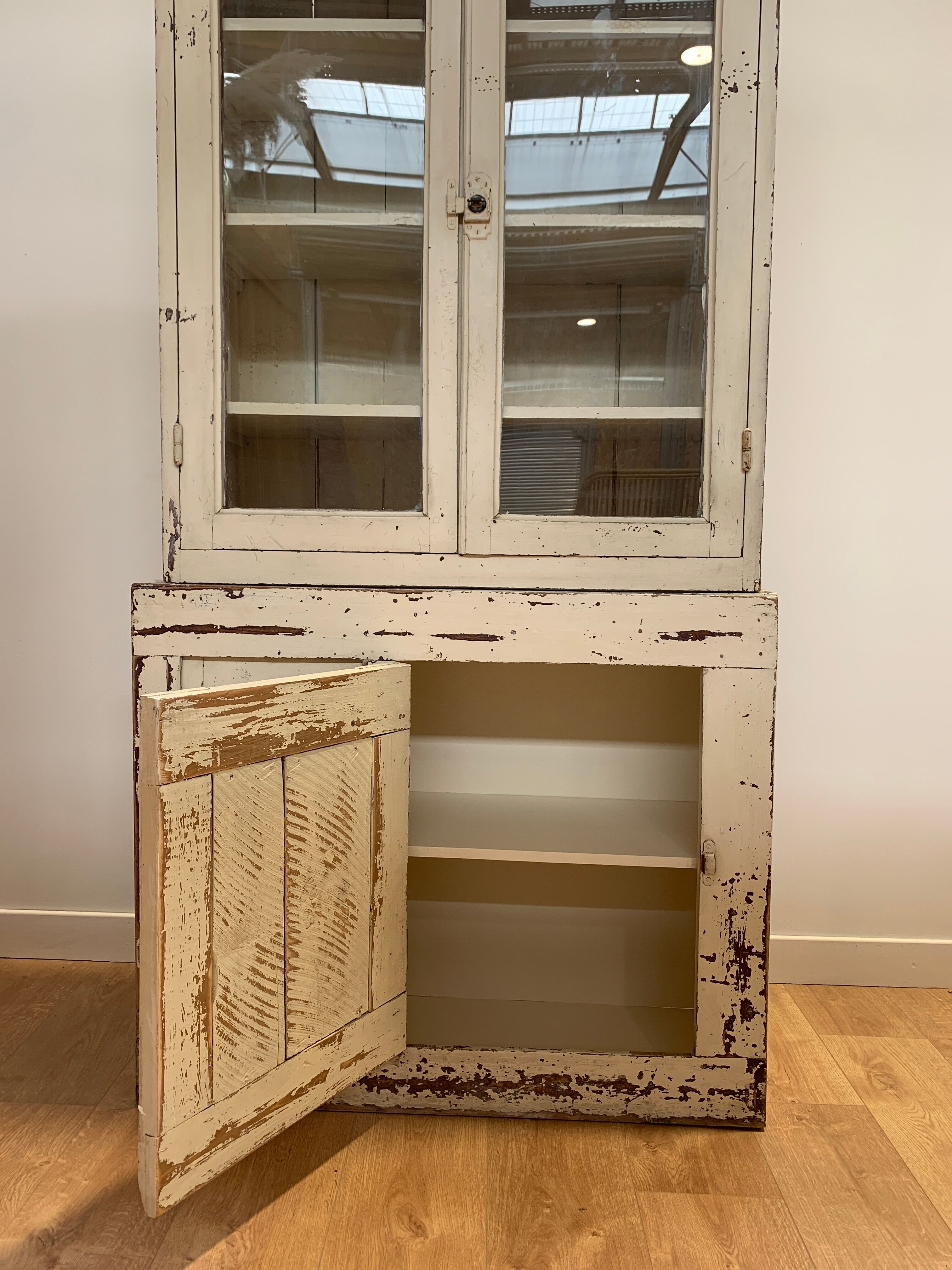 Two-body patinated buffet