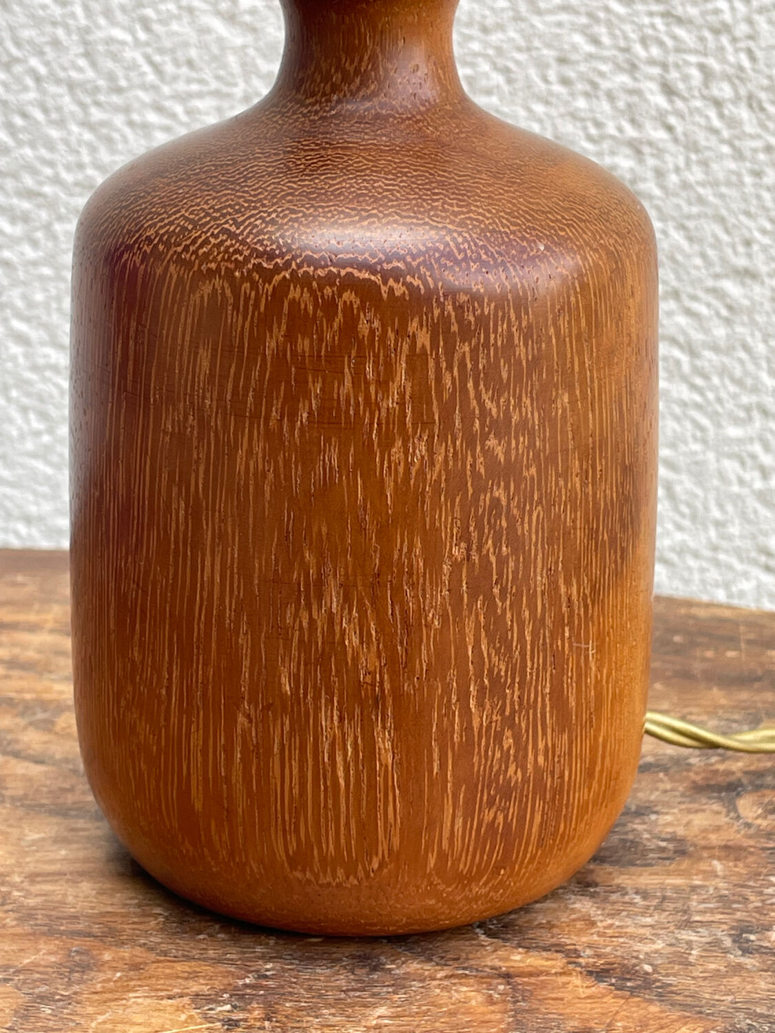 Vintage Danish teak lamp 60's