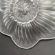 Unsigned molded pressed crystal stand cup