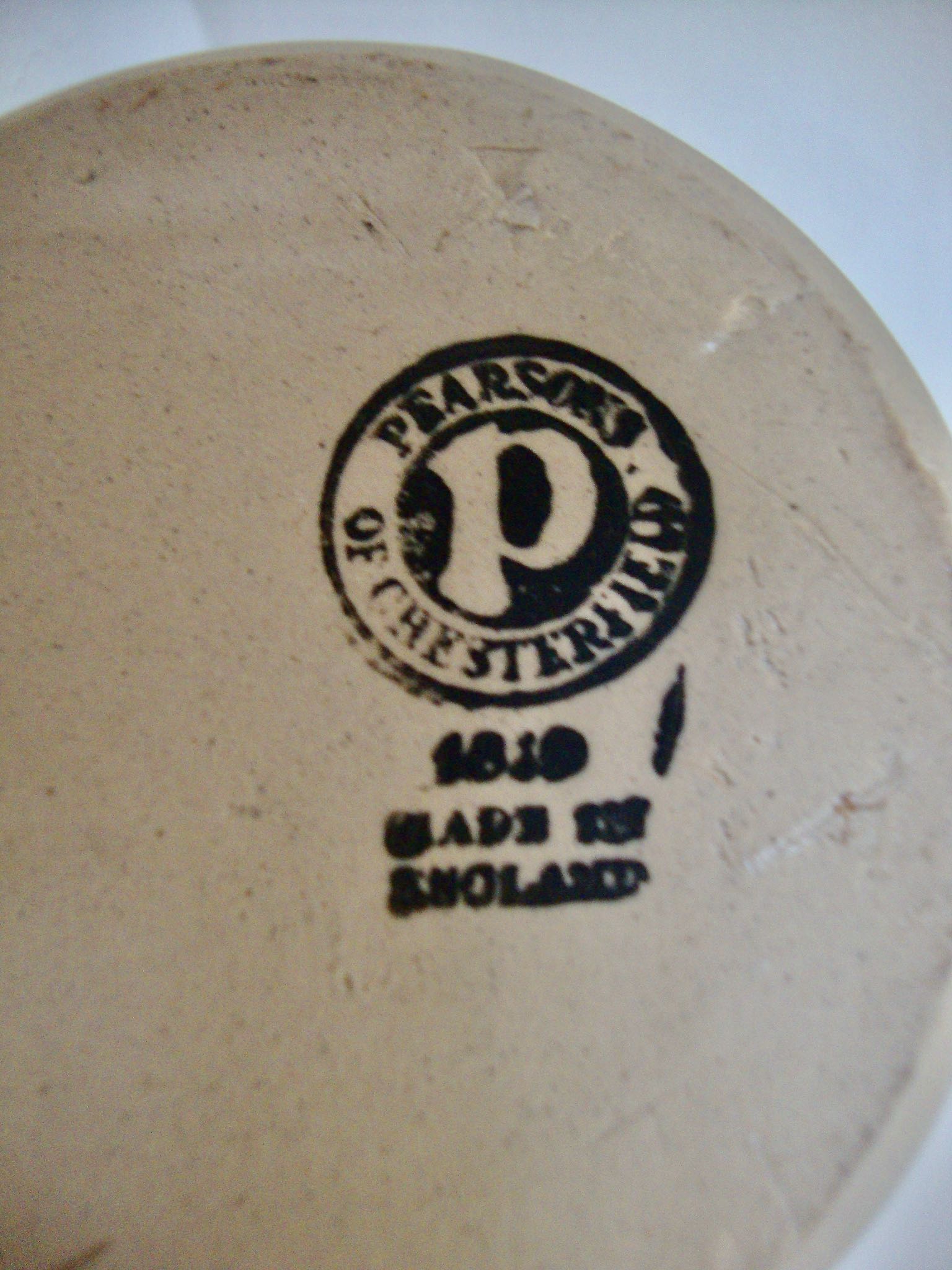 Pearsons of Chesterfield sandstone bottle