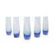 Set of glasses, Italian design, 1980s, production: Italy