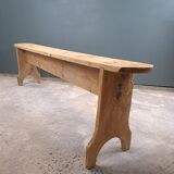 Wooden bench