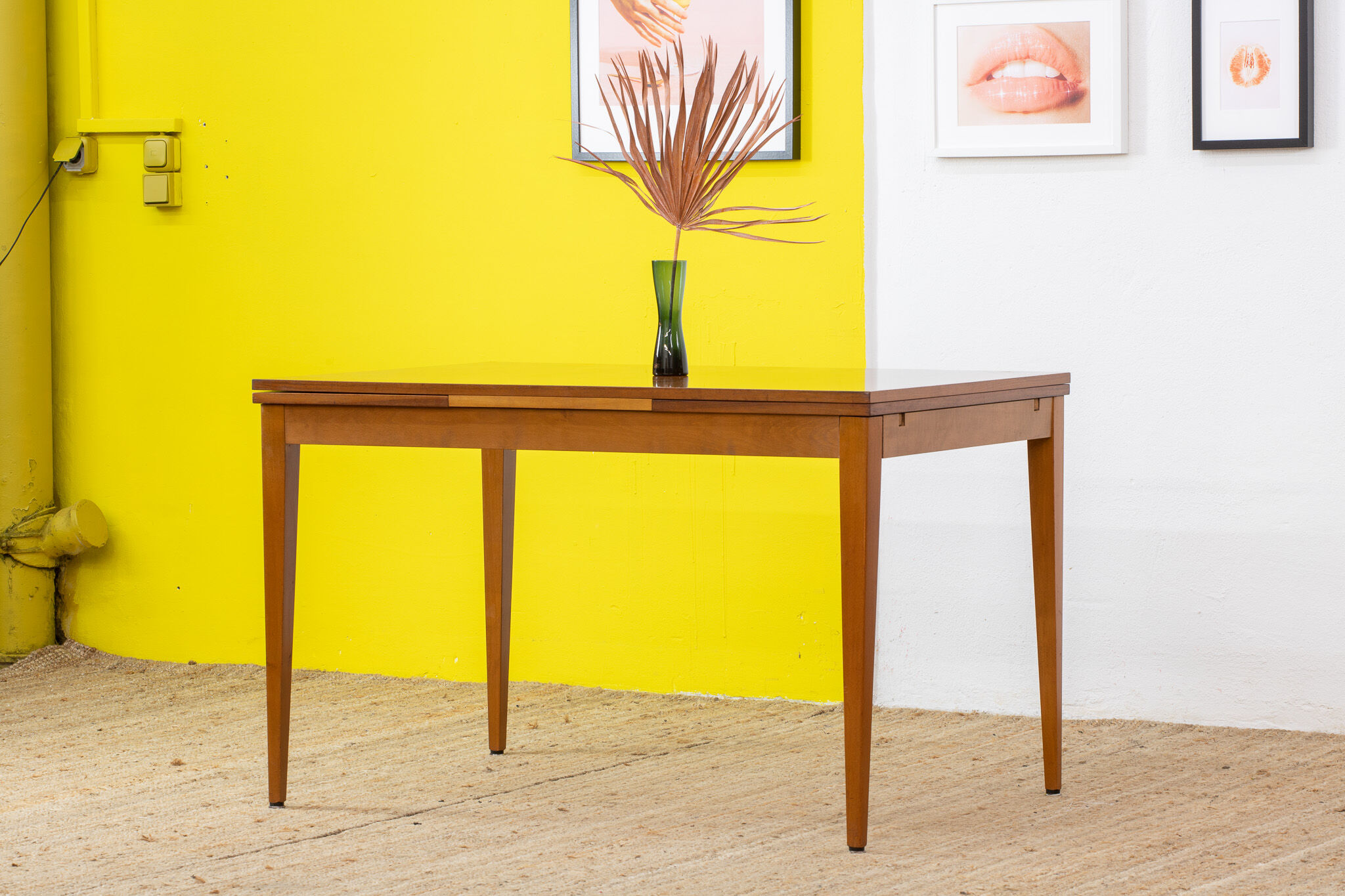 Vintage scandinavian table – 120 cm