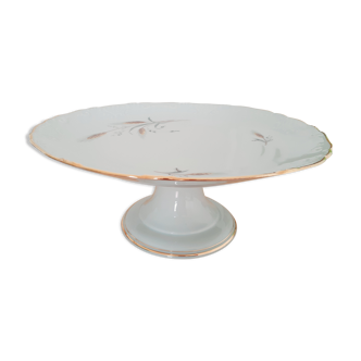 standing cake dish Porcelaine de Limoges M.P. SAMIE