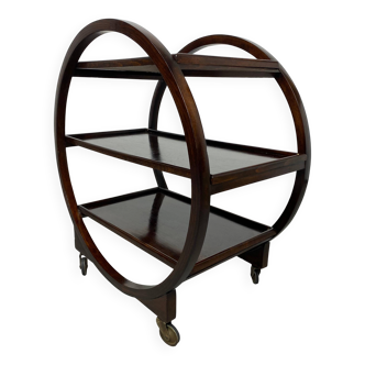 Art Deco service trolley no. 1157 by Thonet Debrecen 1930