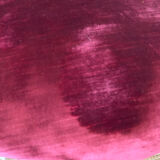 Pair of Louis XV style upholstered velvet armchairs