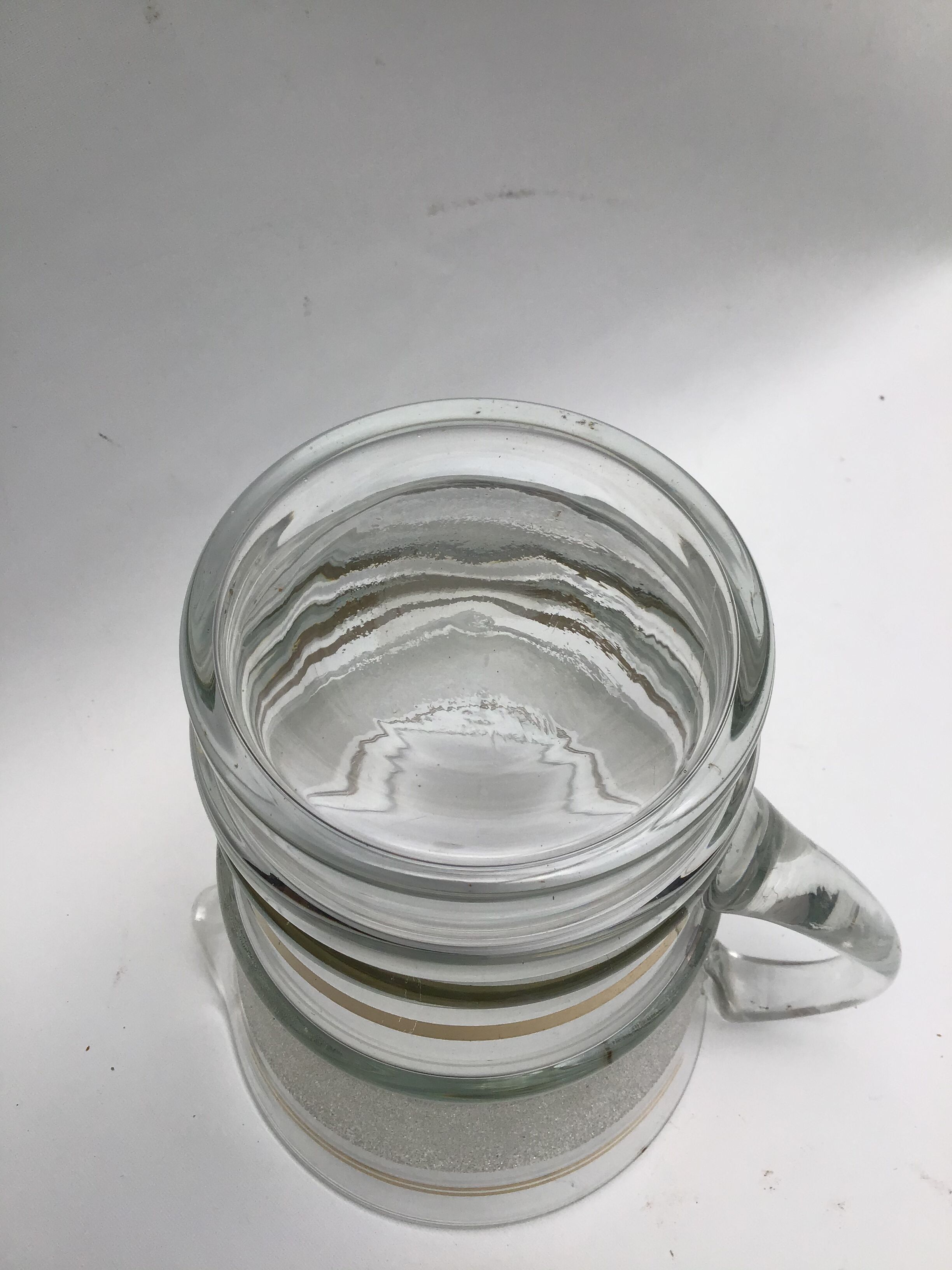 Granite glass pitcher
