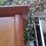 Wardrobe 3 doors sliding vintage feet compass